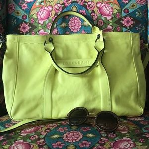Longchamp 3D Crossover Leather Bag